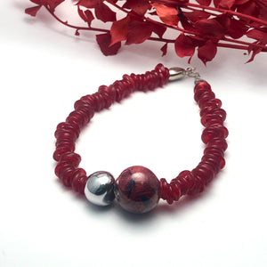 Collana Ring Red